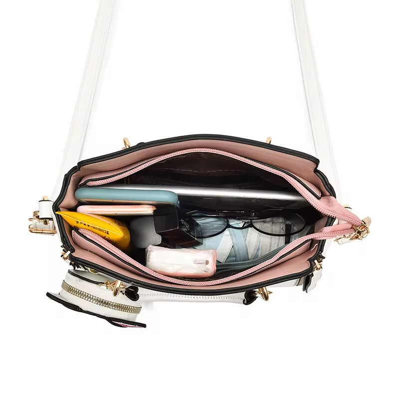 Handcrafted New Fashion Kitties Female Leathers Girls Handbags.